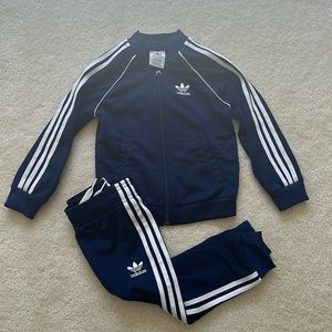 2T Blue Adidas Tracksuit